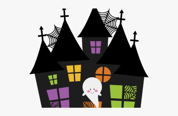 Дом с привидениями рисунок