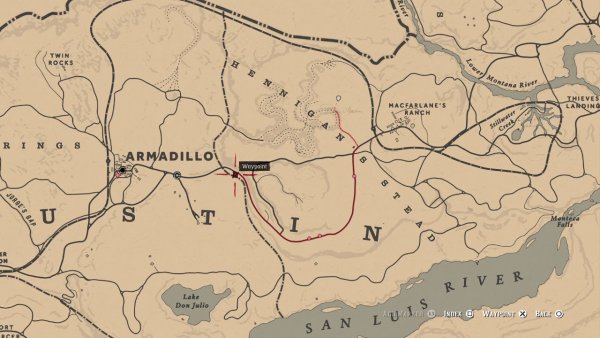 Gaptooth Ridge rdr2