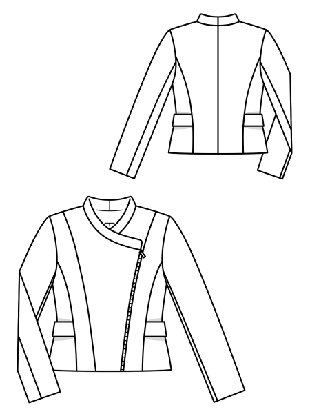 Жакет Бурда 2020