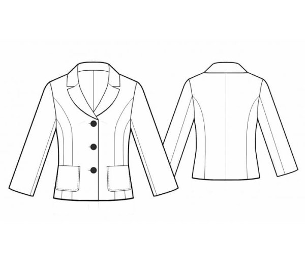 Эскиз жакета