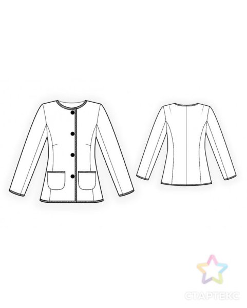 Моделирование куртки женской