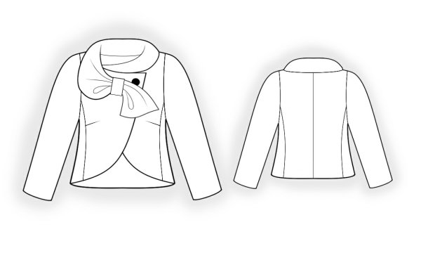 Бурда пиджак женский