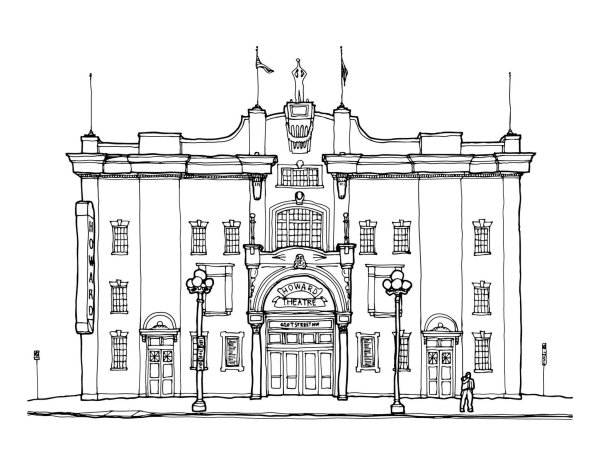 Здание театра мультяшное