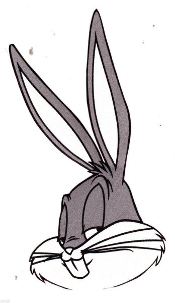 Кролик Багз Банни тату