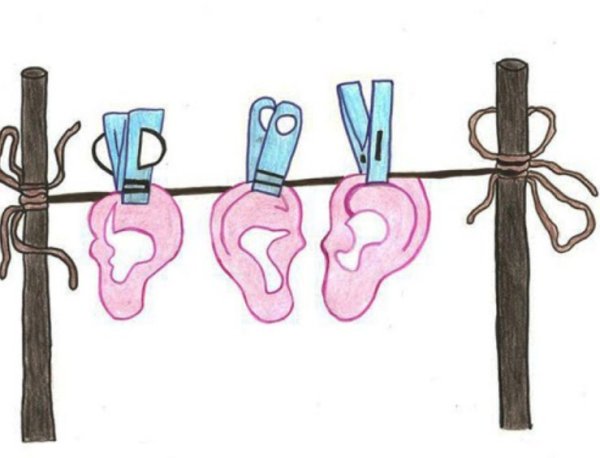 Фразеологизм развесить уши