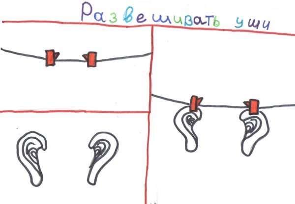 Развесить уши