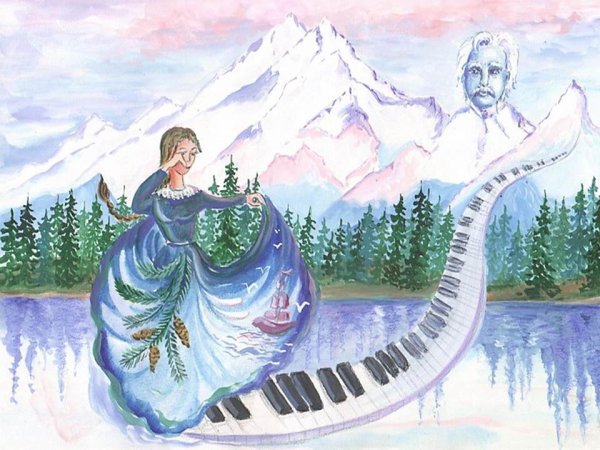 Эдвард Григ Паустовский корзина с еловыми шишками