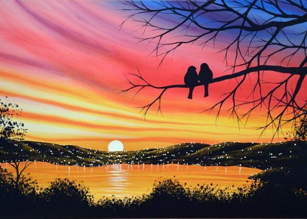 Пейзаж легкий