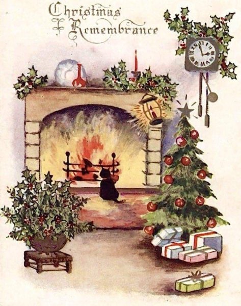 Новогодний камин для детей