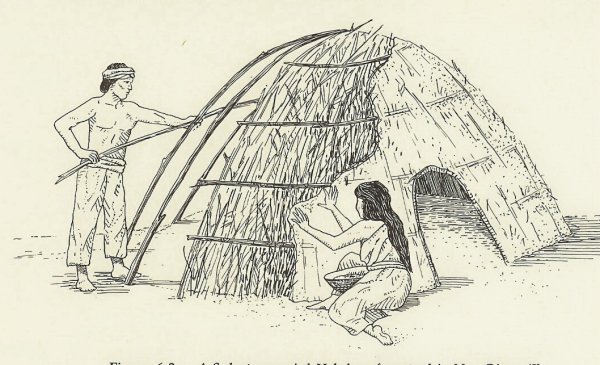 Жилища первобытных людей легко