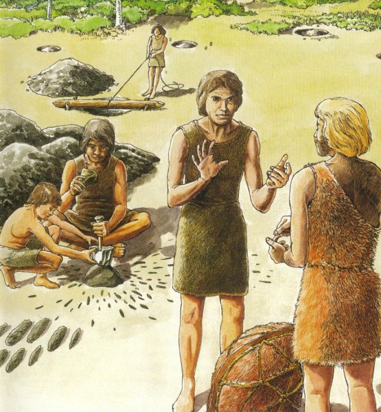 Воспитание в первобытном обществе