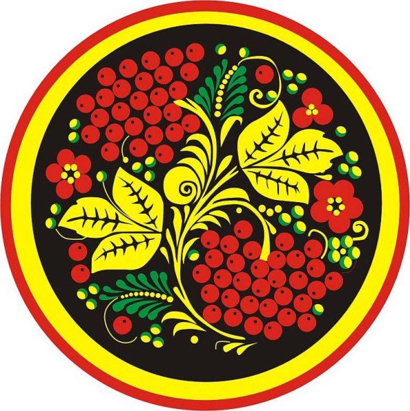 Хохломская роспись Золотая Хохлома