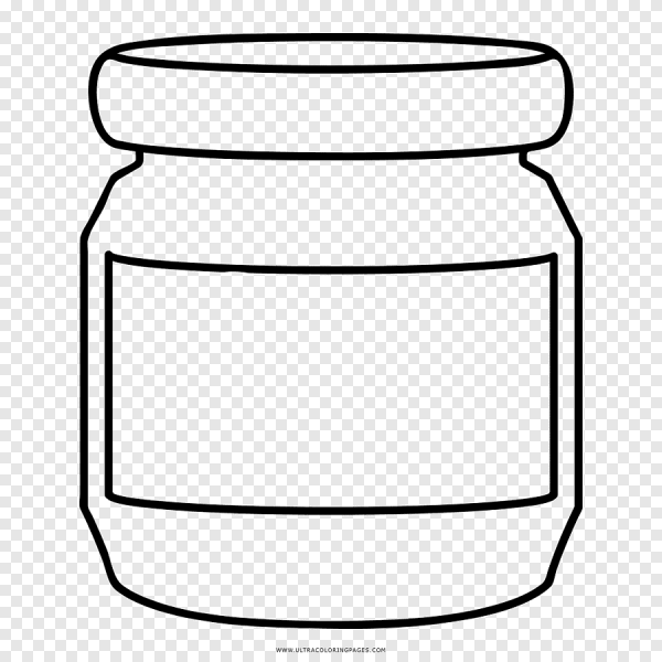 Мультяшная стеклянная банка