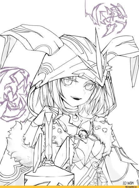 Genshin Impact электро Цицин