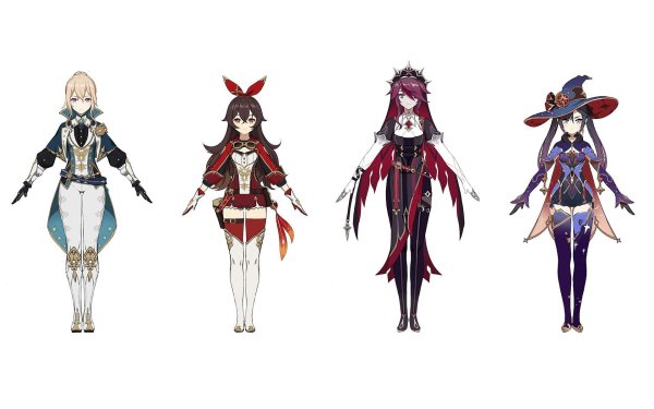 Костюм моны Геншин Импакт