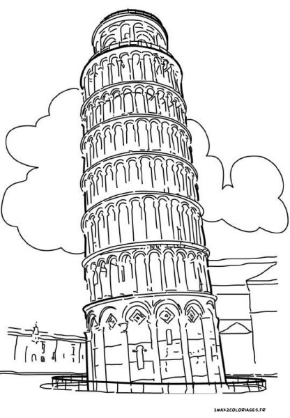 Достопримечательности рисунок