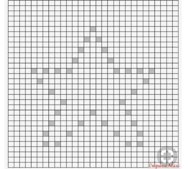 Плед узором попкорн крючком