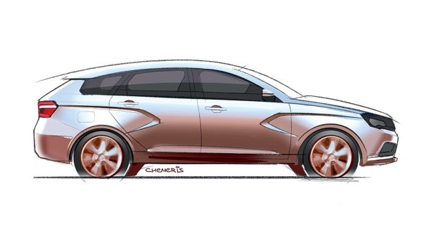 Новая Лада Веста купе