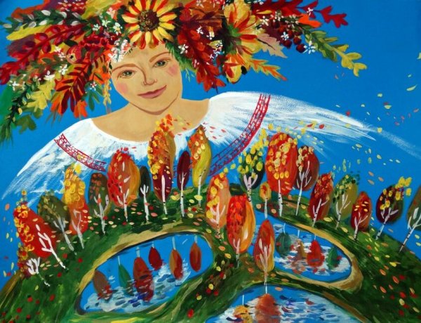 Художник Самарская Елена моя Россия