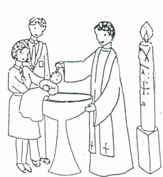 Раскраска таинства