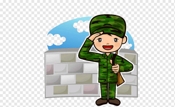 Десантник рисунок