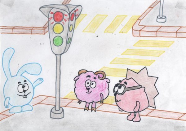 Смешарики правила дорожного движения