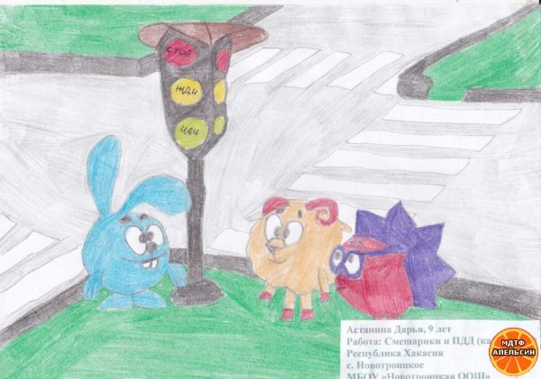 ПДД для детей Смешарики