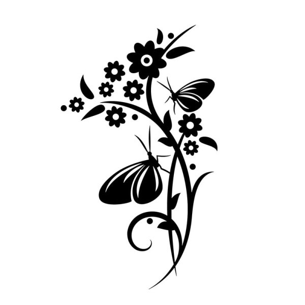 Узоры с цветами