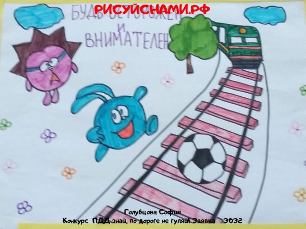 Смешарики Азбука безопасности пешеходная Зебра