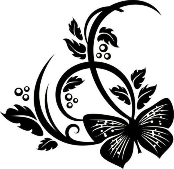 Трафарет узор