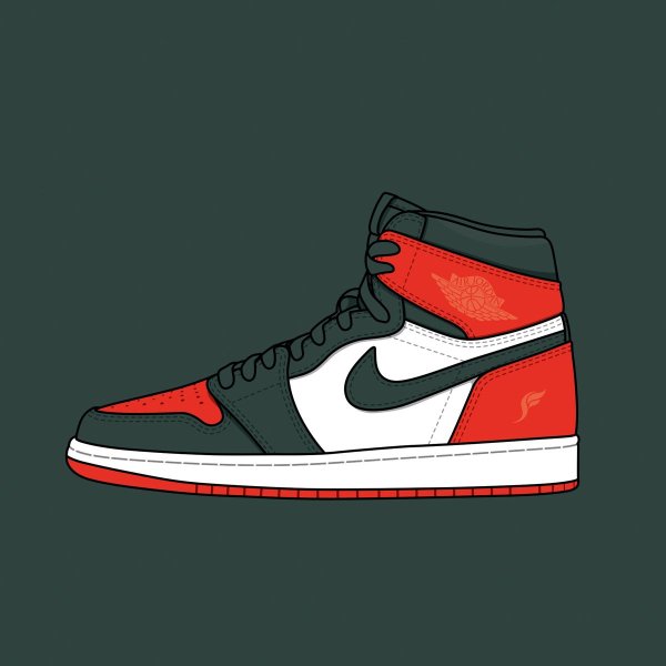 Nike Air Jordan 1 Art