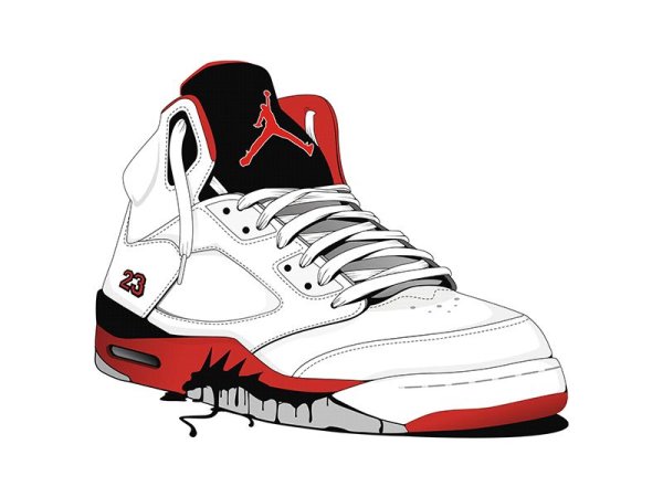 Кроссовки найк Джордан арт