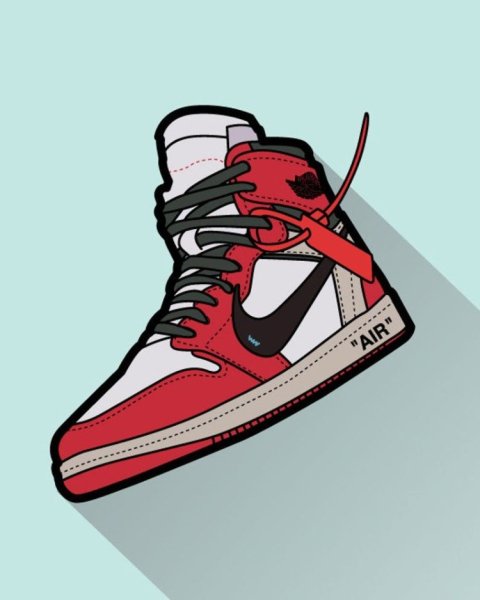Nike Air Jordan 1 Art