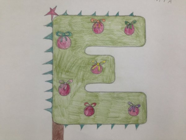 На что похожа буква е