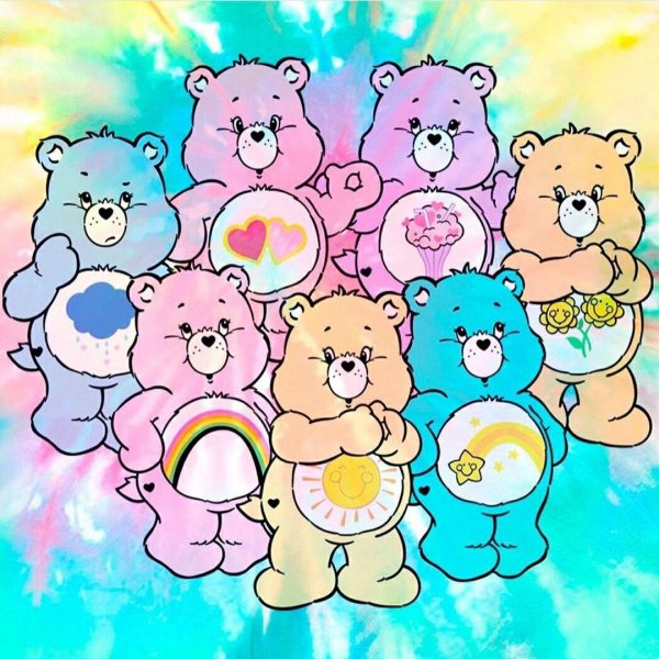 Заботливые мишки Эстетика инди КИД