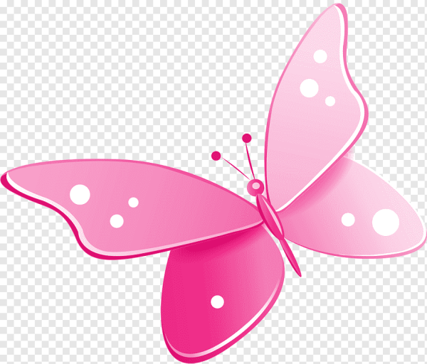 Розовые бабочки