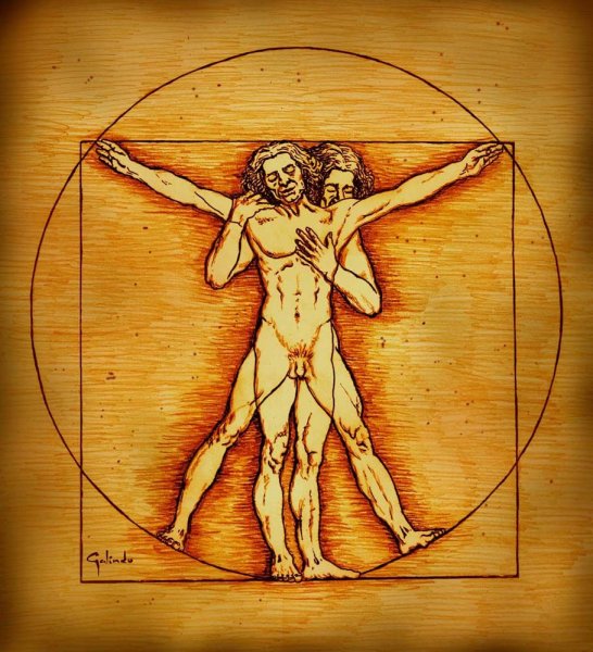 Витрувий Леонардо да Винчи