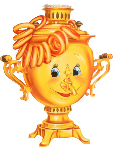 Самовар раскраска для детей