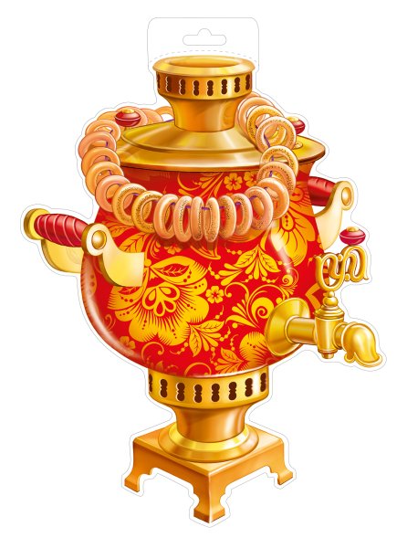 Самовар Хохлома