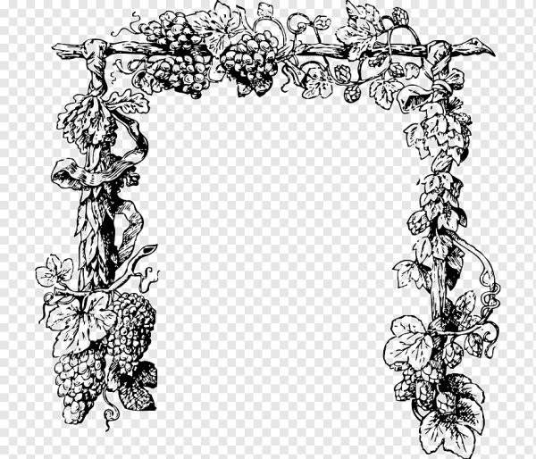 Виноградная лоза орнамент Ренессанс