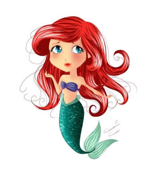 Русалочка Ариэль маленькая