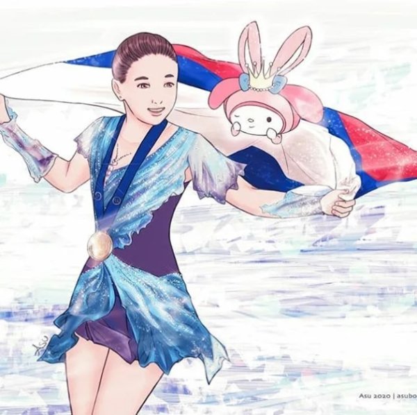 Фигуристка Камила Валиева арт