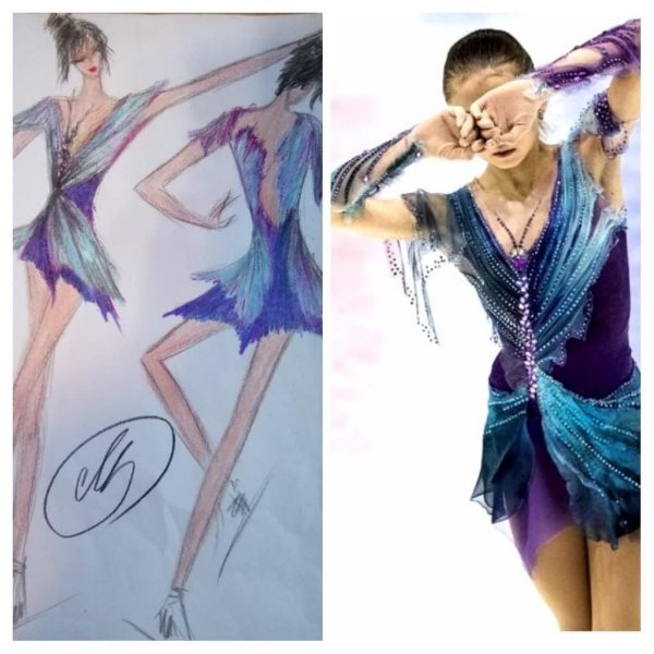 Камилла Валиева рисунок