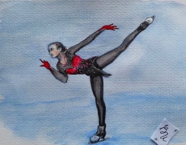 Камилла Валиева рисунок