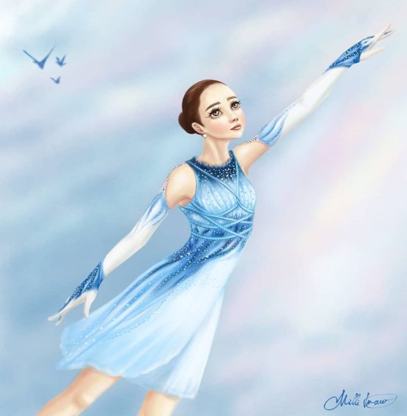 Камила Валиева шторм Эстетика