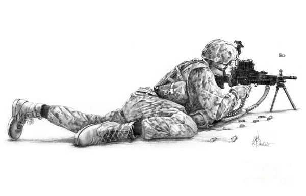 Наброски военных