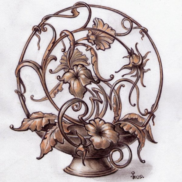 Декоративно прикладные изделия из металла