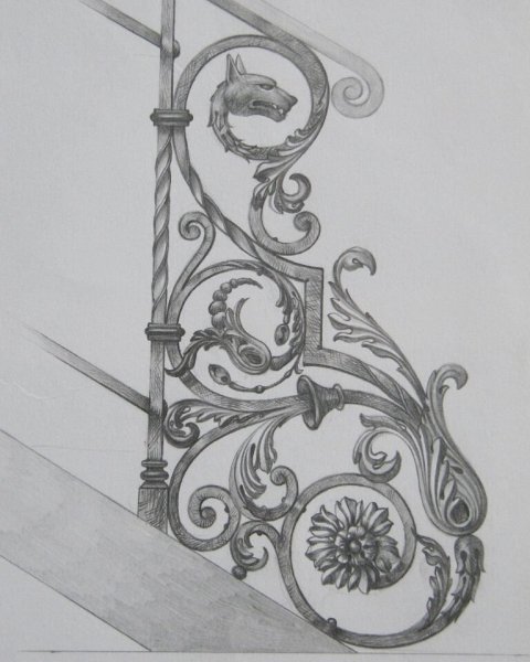 Эскизы кованых изделий