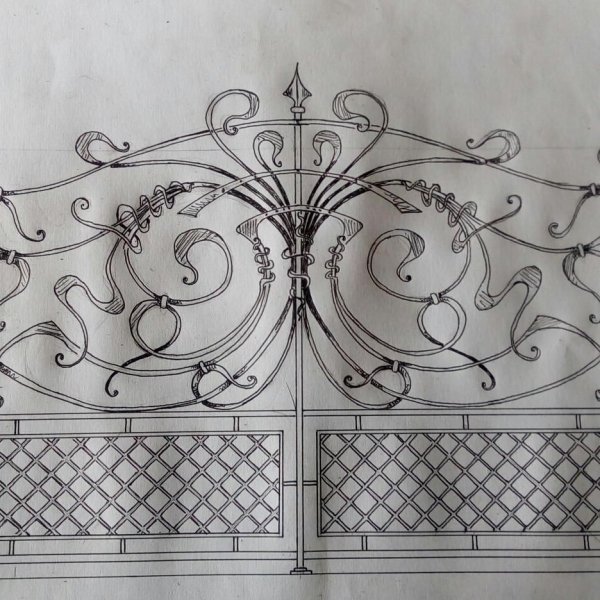 Ажурная ковка из металла