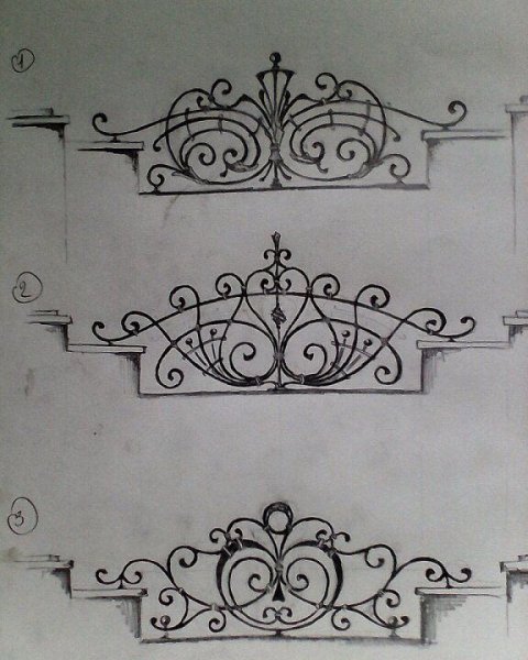Художественная ковка металла рисунок